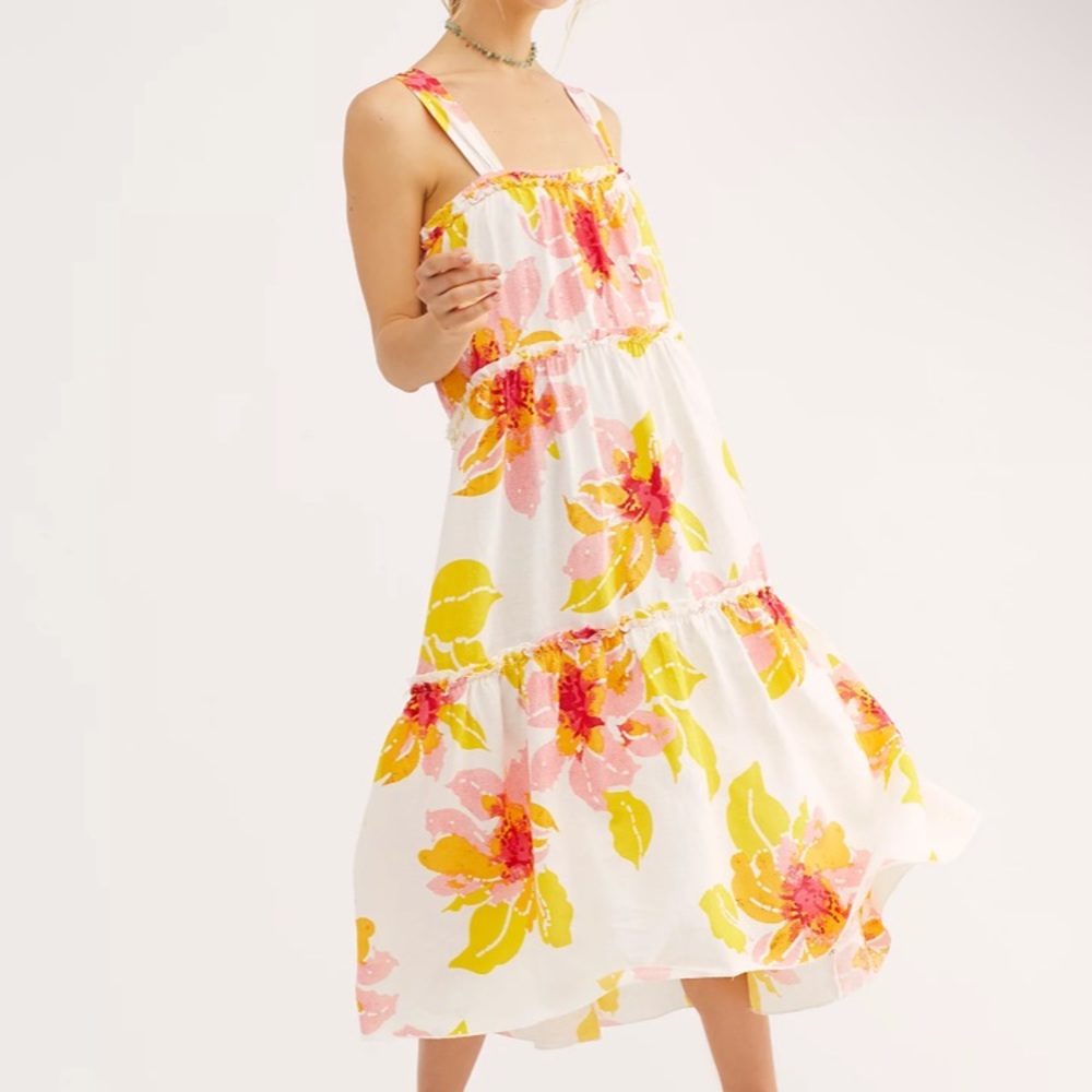 Free People Moonshine Midi Dress